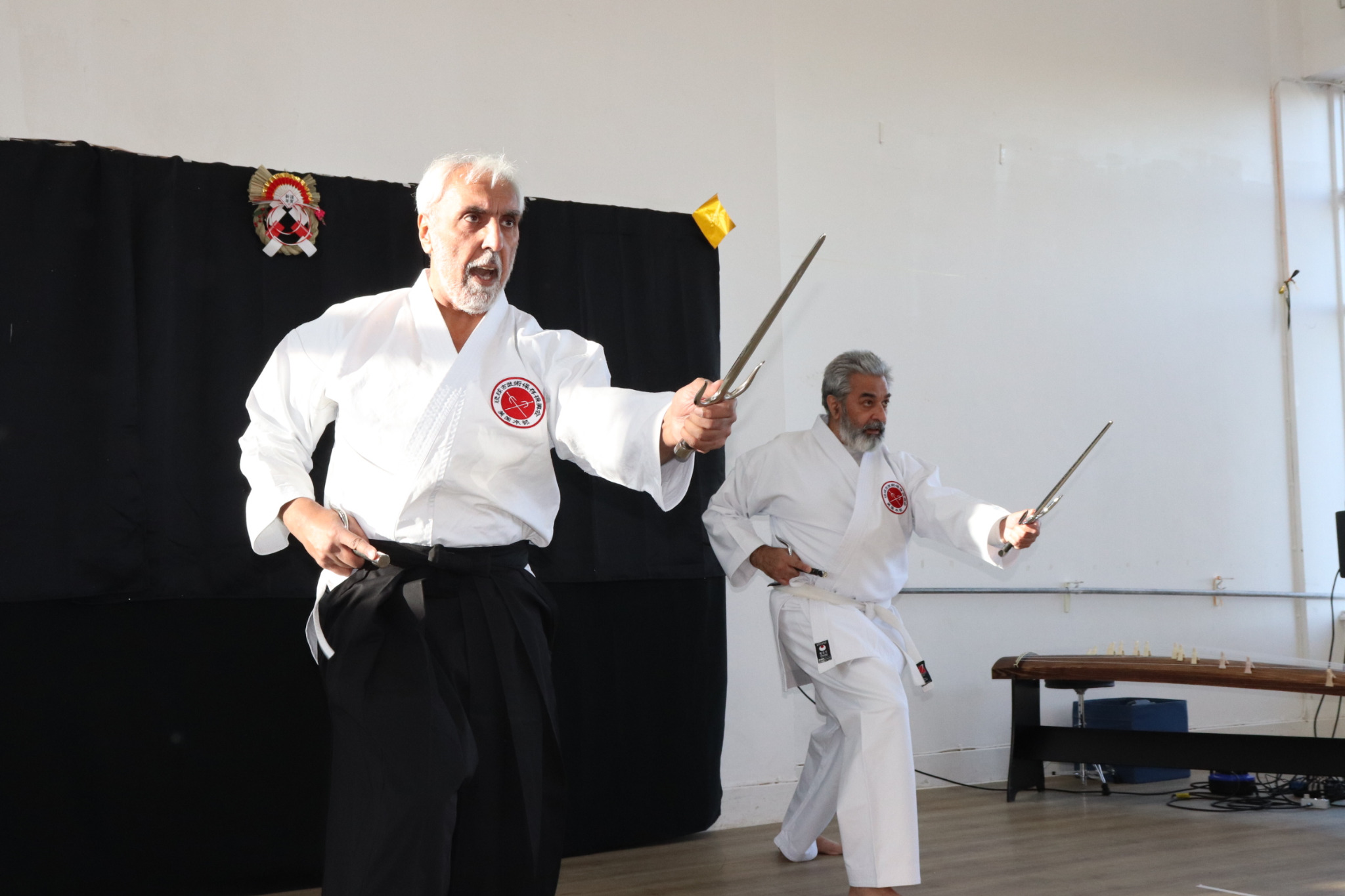 Mehar Brar demonstrating Sai posture