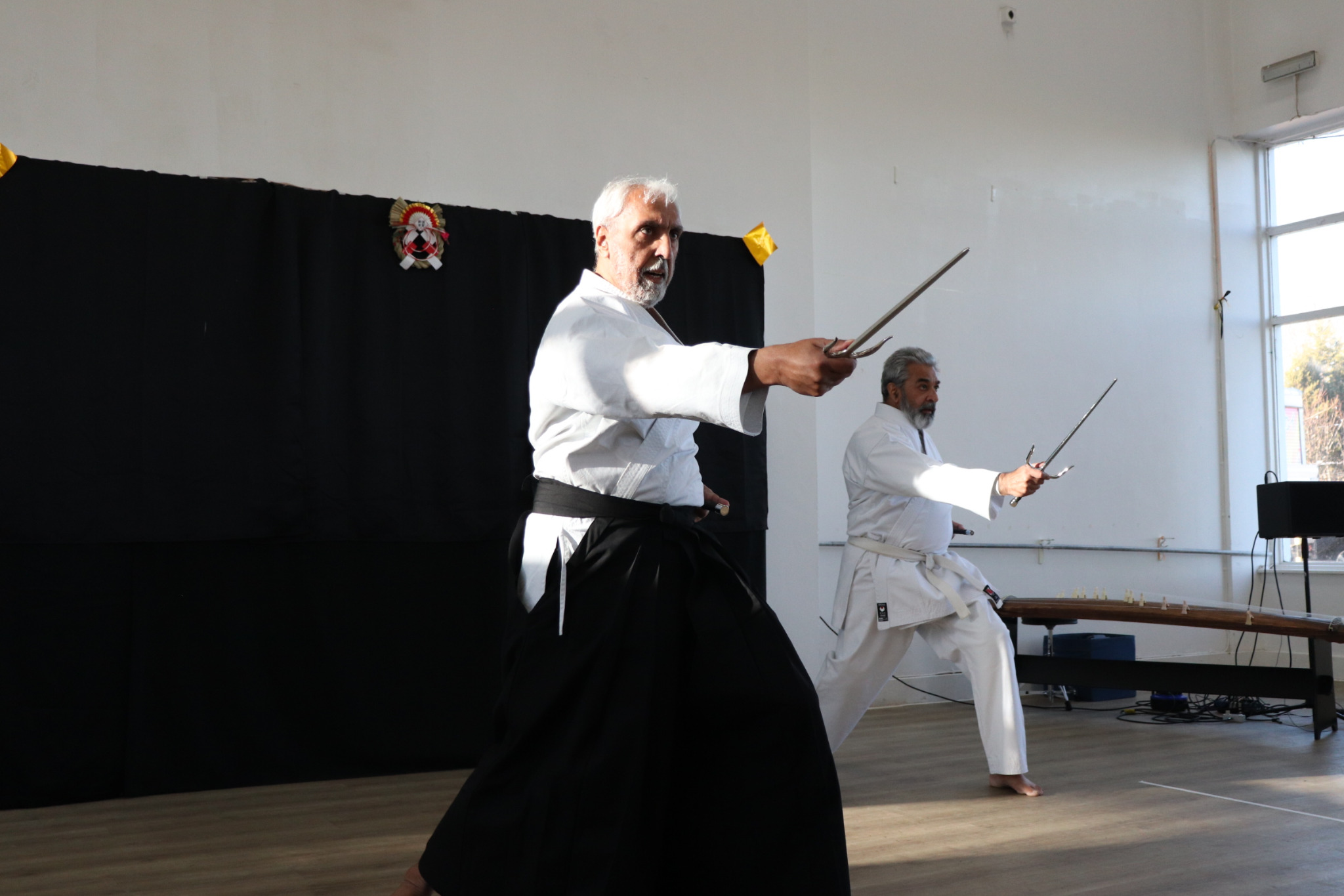 Mehar Brar extending a Sai technique