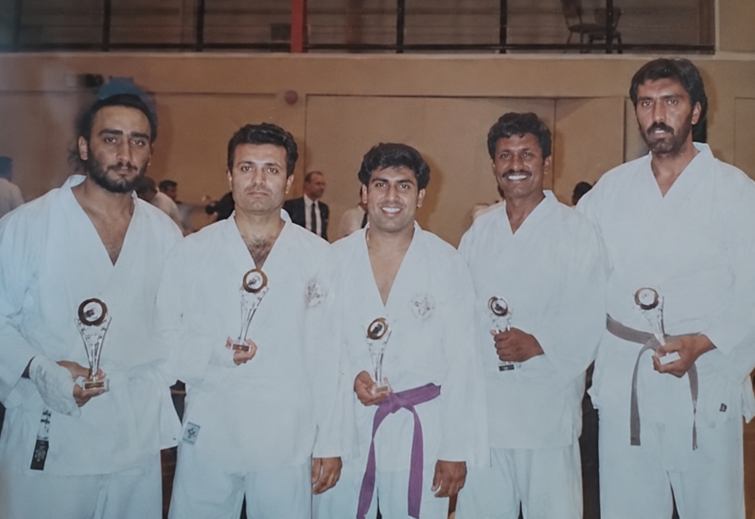 Historic Karate group photograph from Sensei Sahans’ heritage