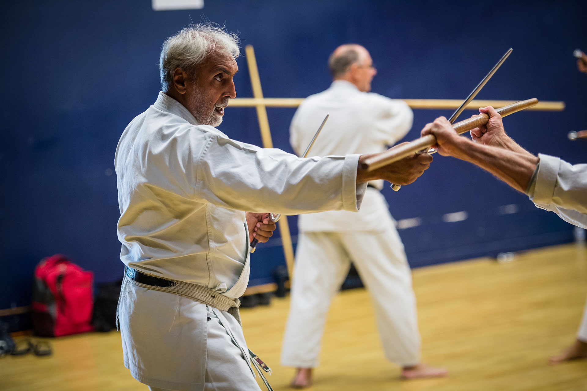 Bo partner practice at a seminar